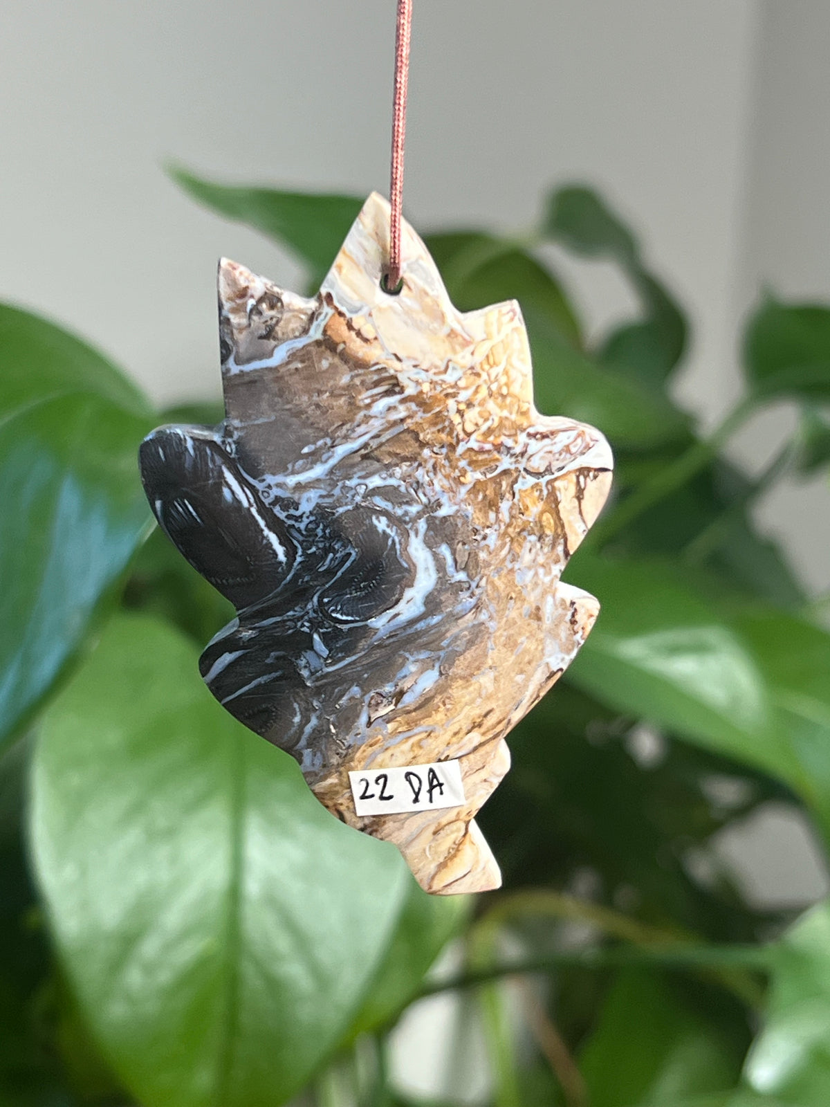 Palm Root Leaf Ornaments