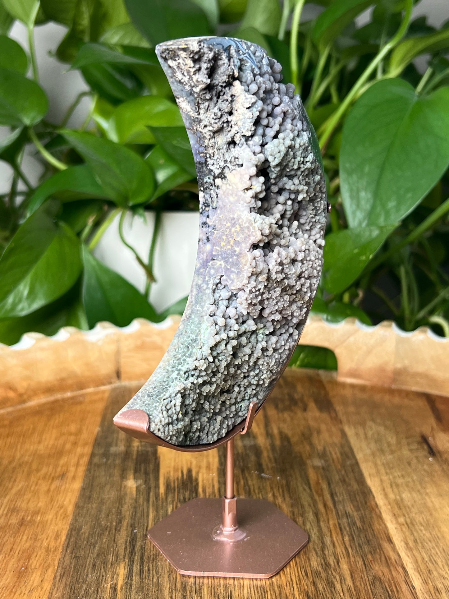 Grape Agate Moon