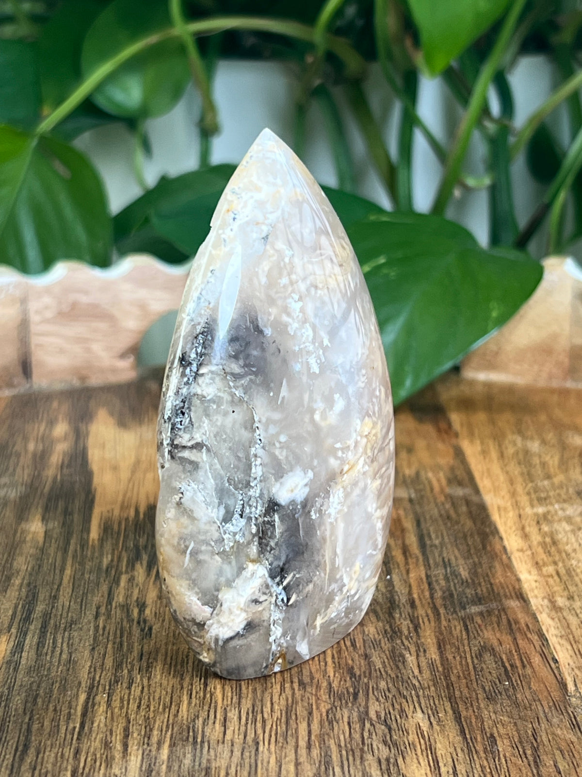 Dendritic Tiger Agate Flame: AC