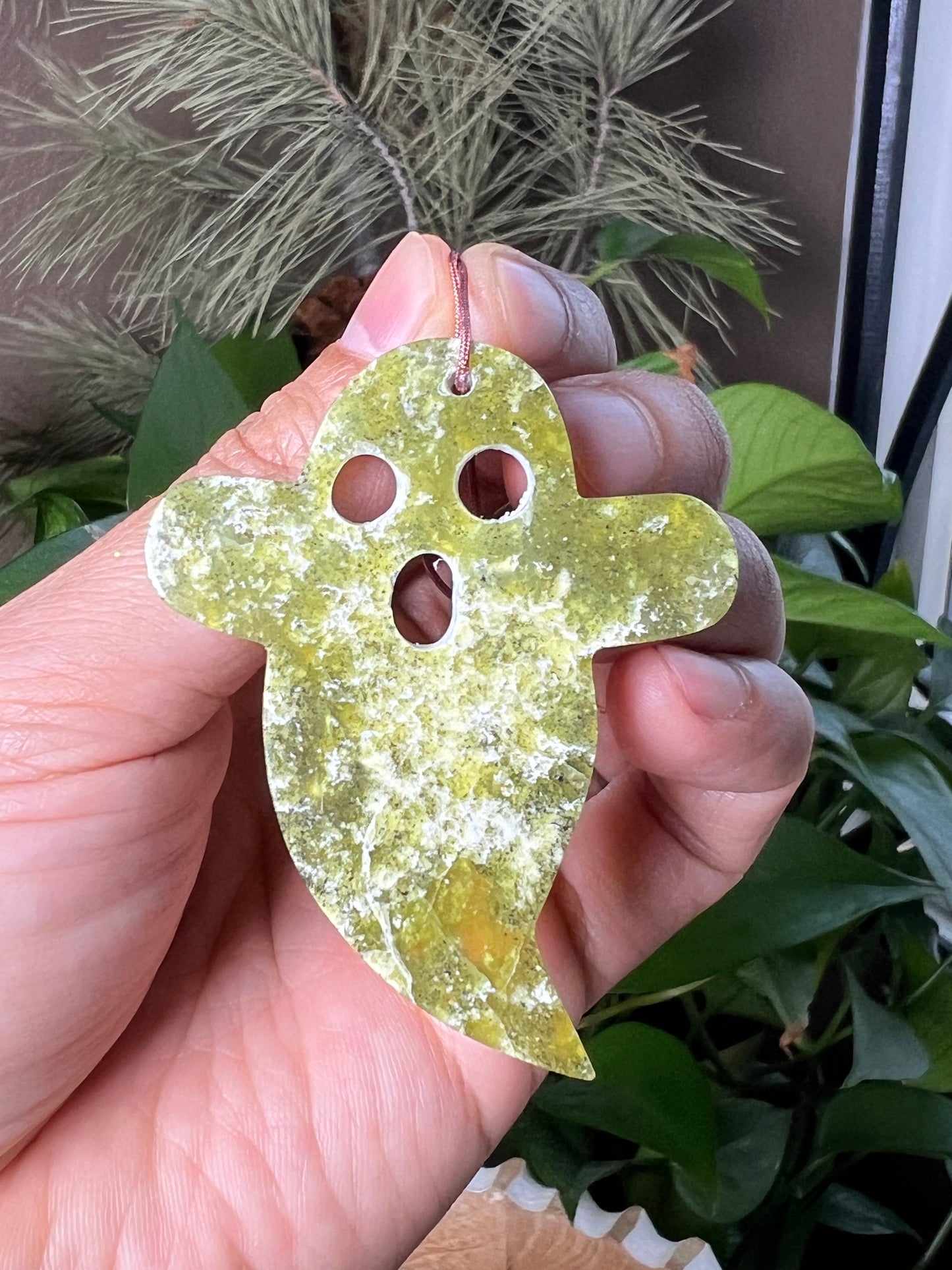 Idocrase Ghost Ornament