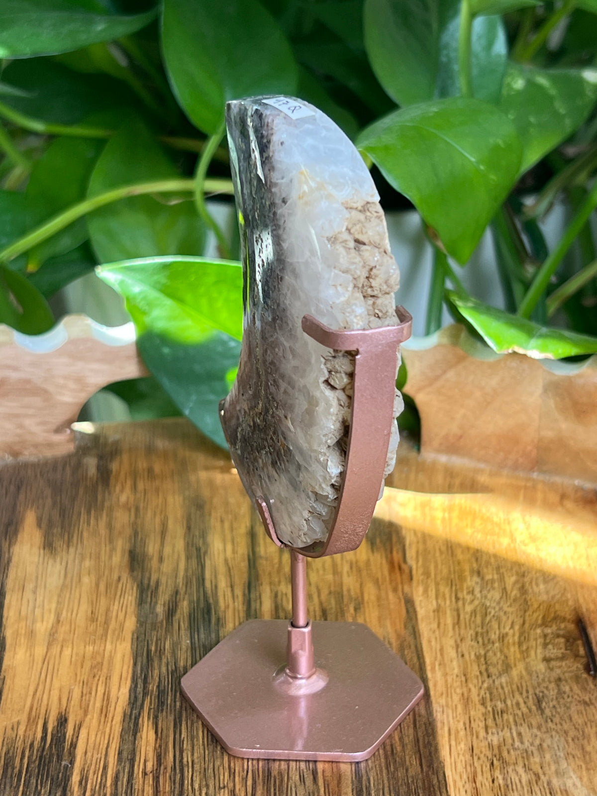 Amethyst Agate Moon: Q