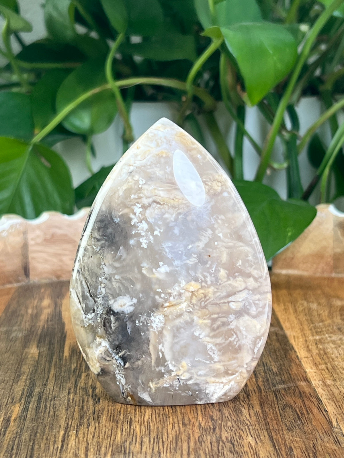 Dendritic Tiger Agate Flame: AC