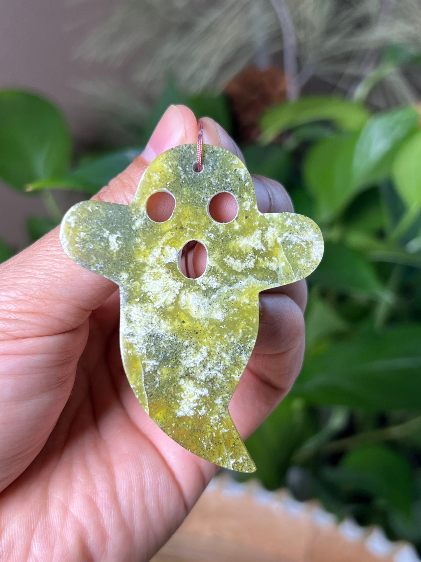 Idocrase Ghost Ornament