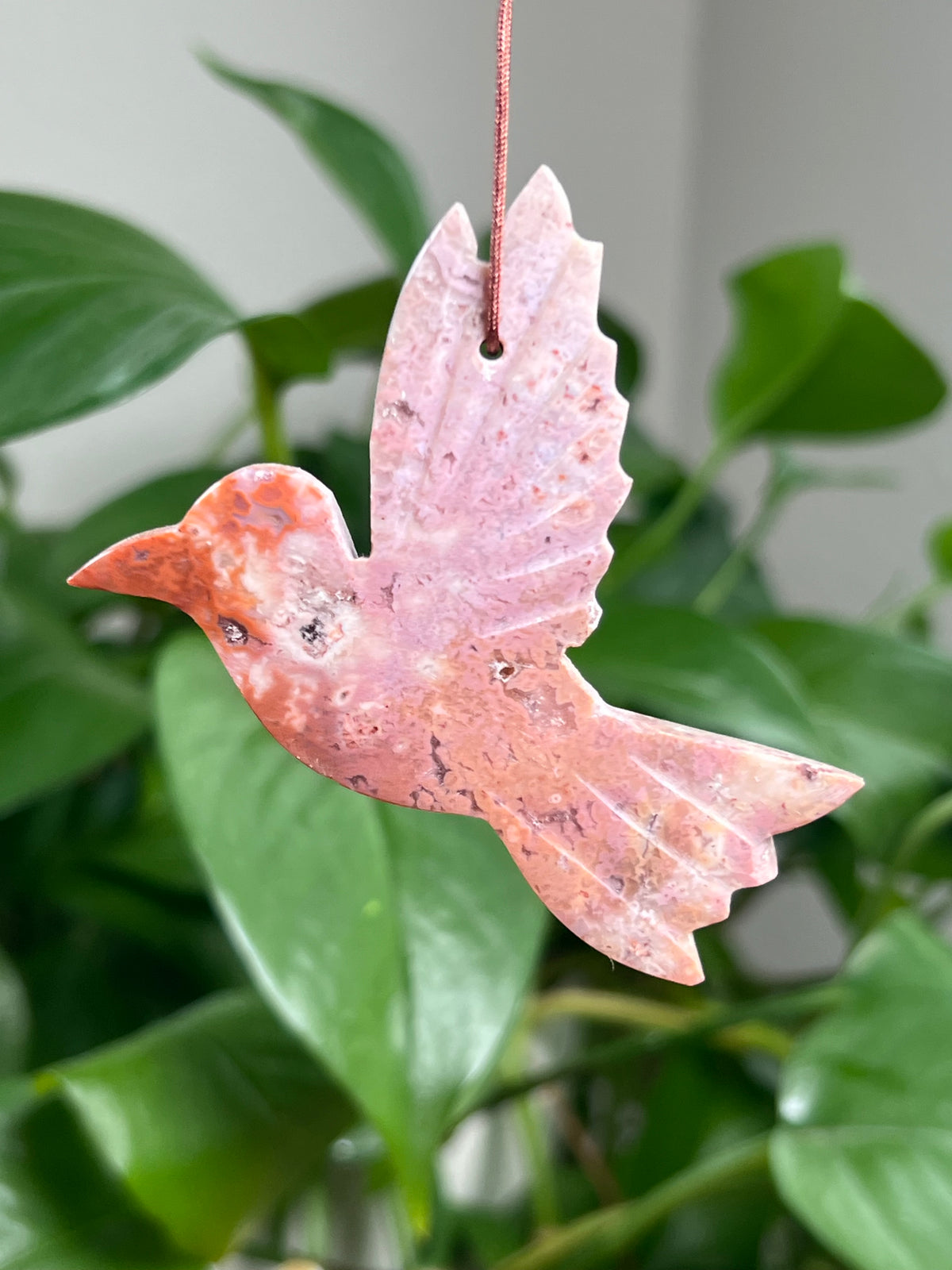 Carnelian Ornament Hummingbird: TD