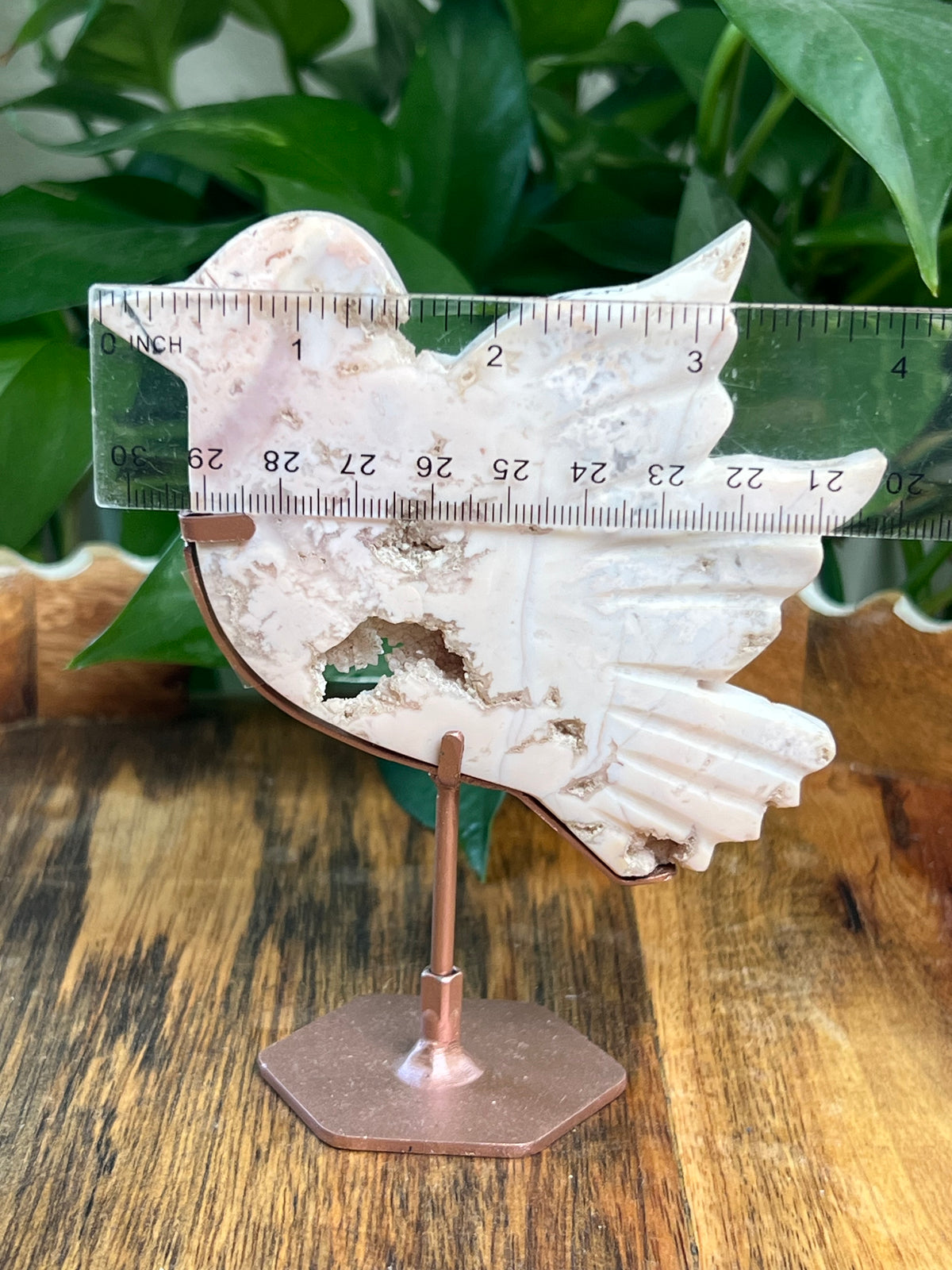 Pink Carnelian Bird: N