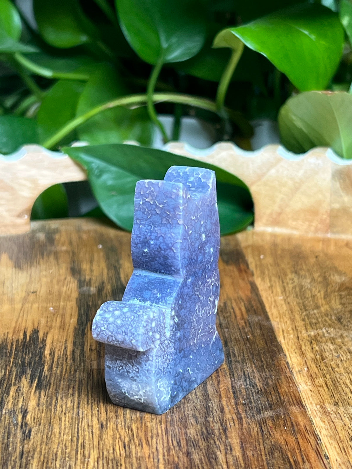 Grape Agate Mini Cat: BS