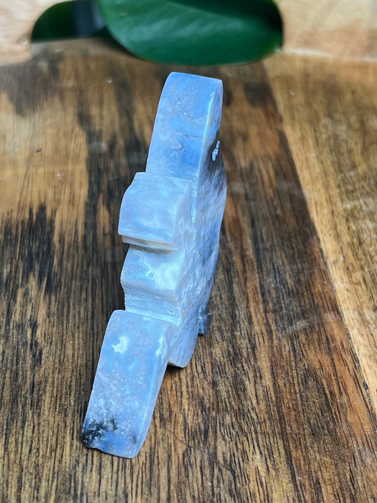 Blue Plume Agate Pixie Fairy: PG