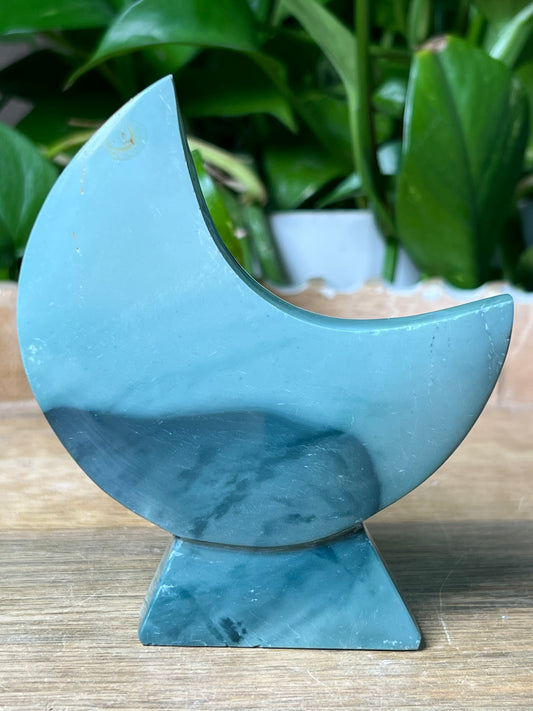 Blue Green Jasper Moon