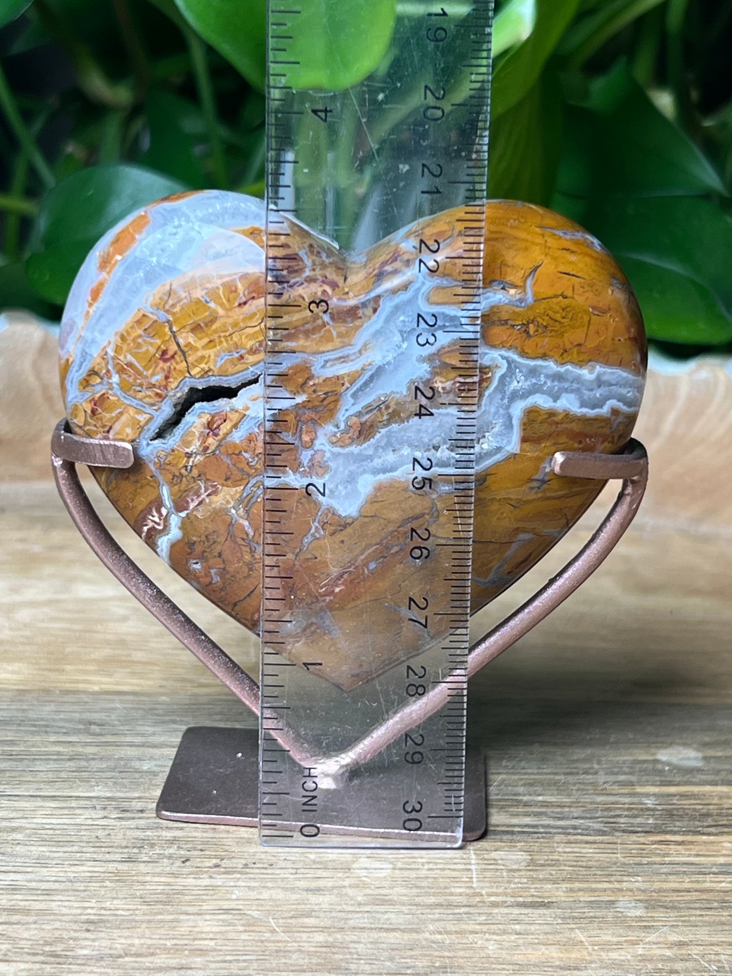 Brecciated Jasper Heart