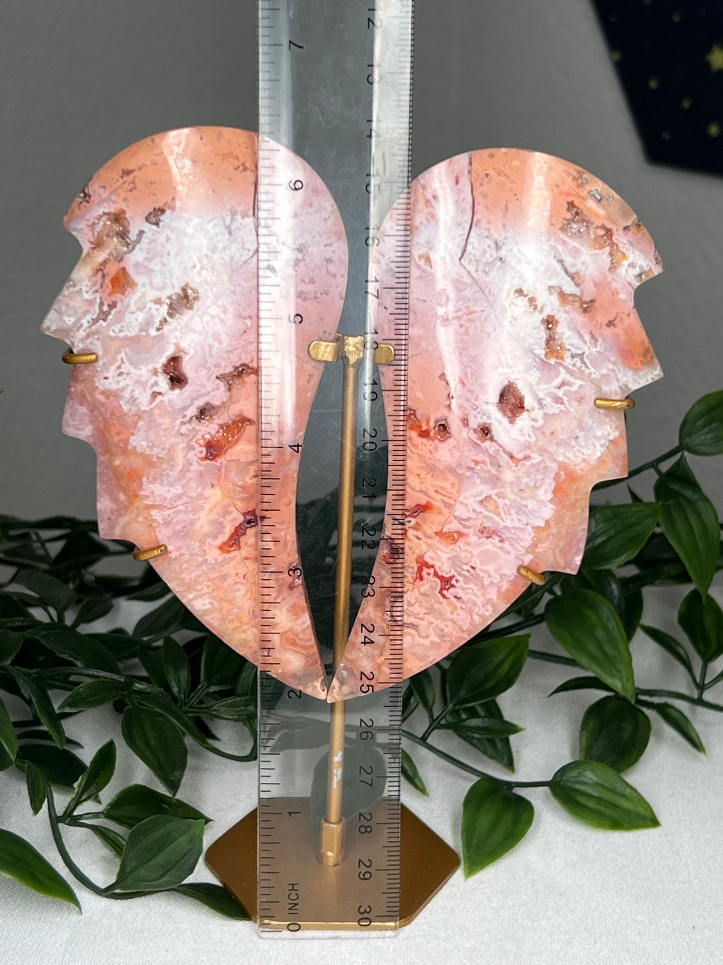 Pink Carnelian Wings