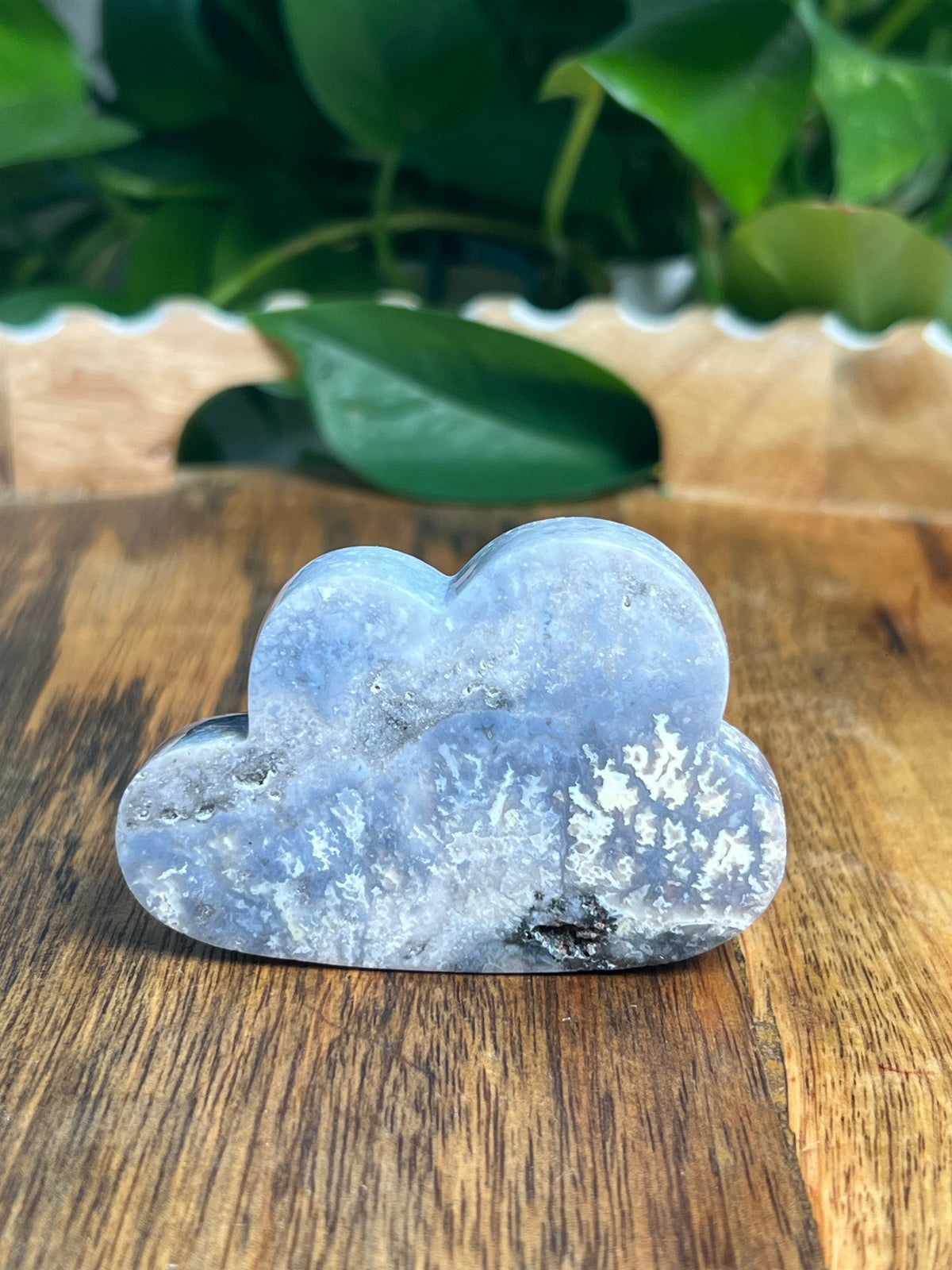 Blue Plume Agate Mini Cloud: PS