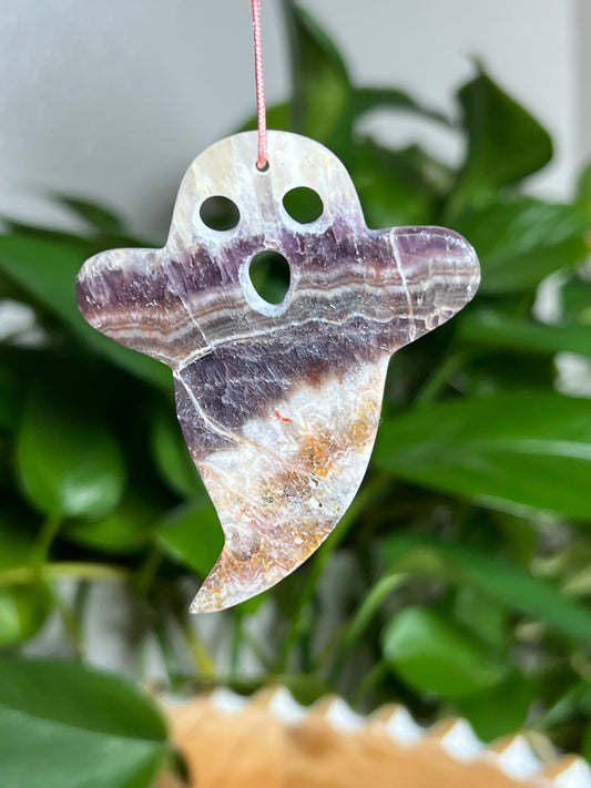 Indonesian Amethyst Ornament Ghost: AC