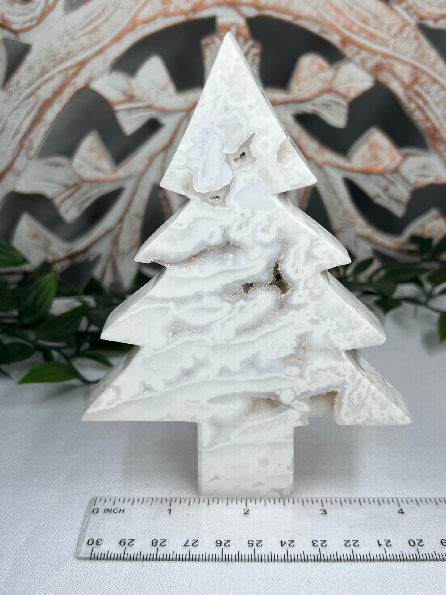 White Plume Agate Tree