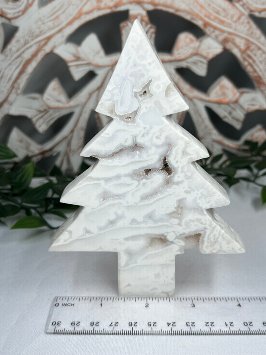 White Plume Agate Tree