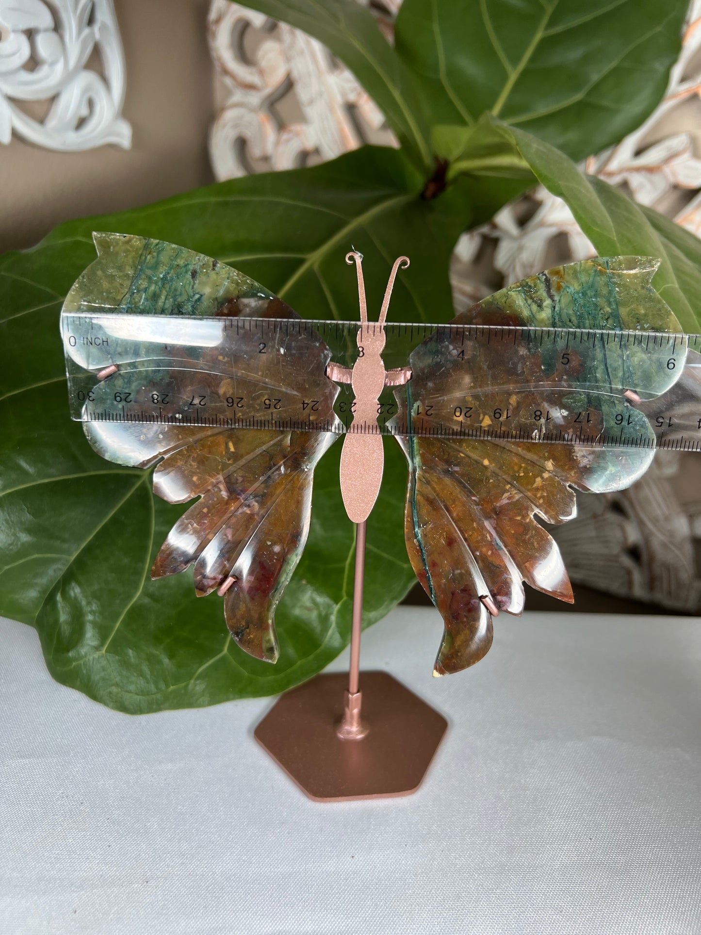 Blue Green Jasper Wings