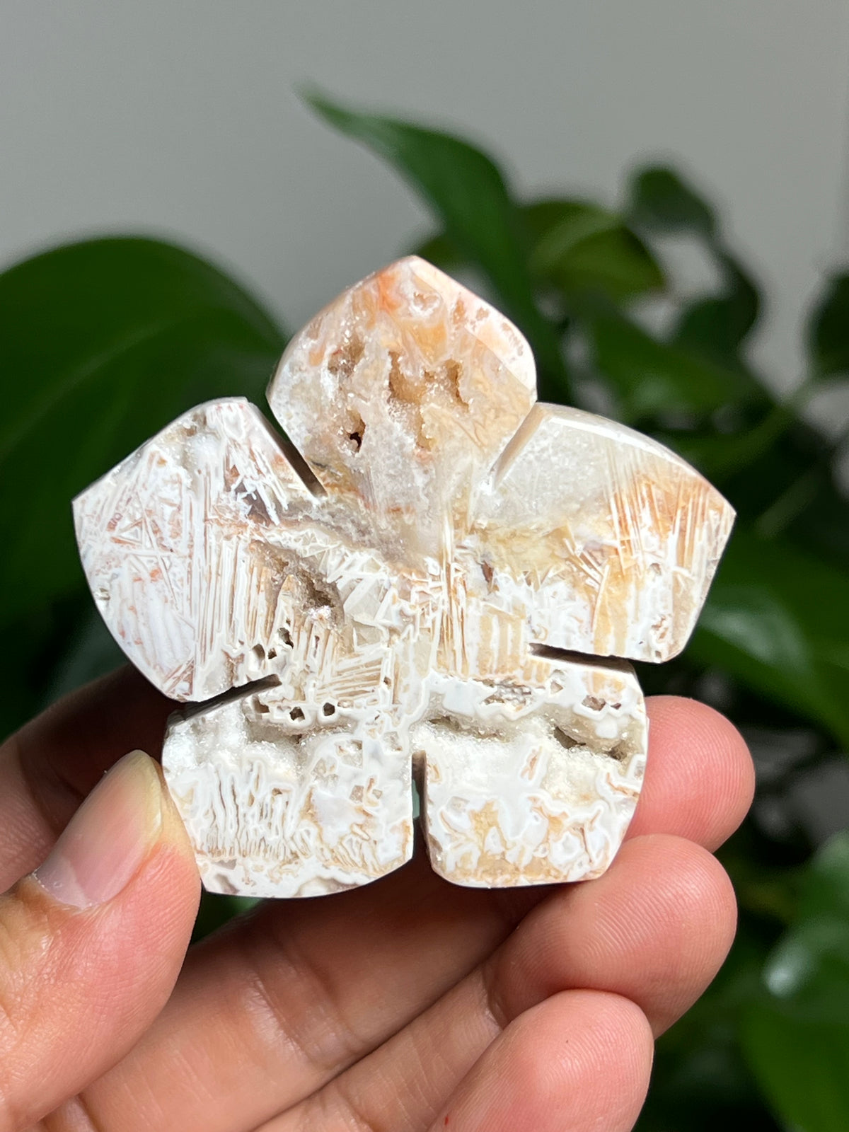 Tube Agate Mini Flowers