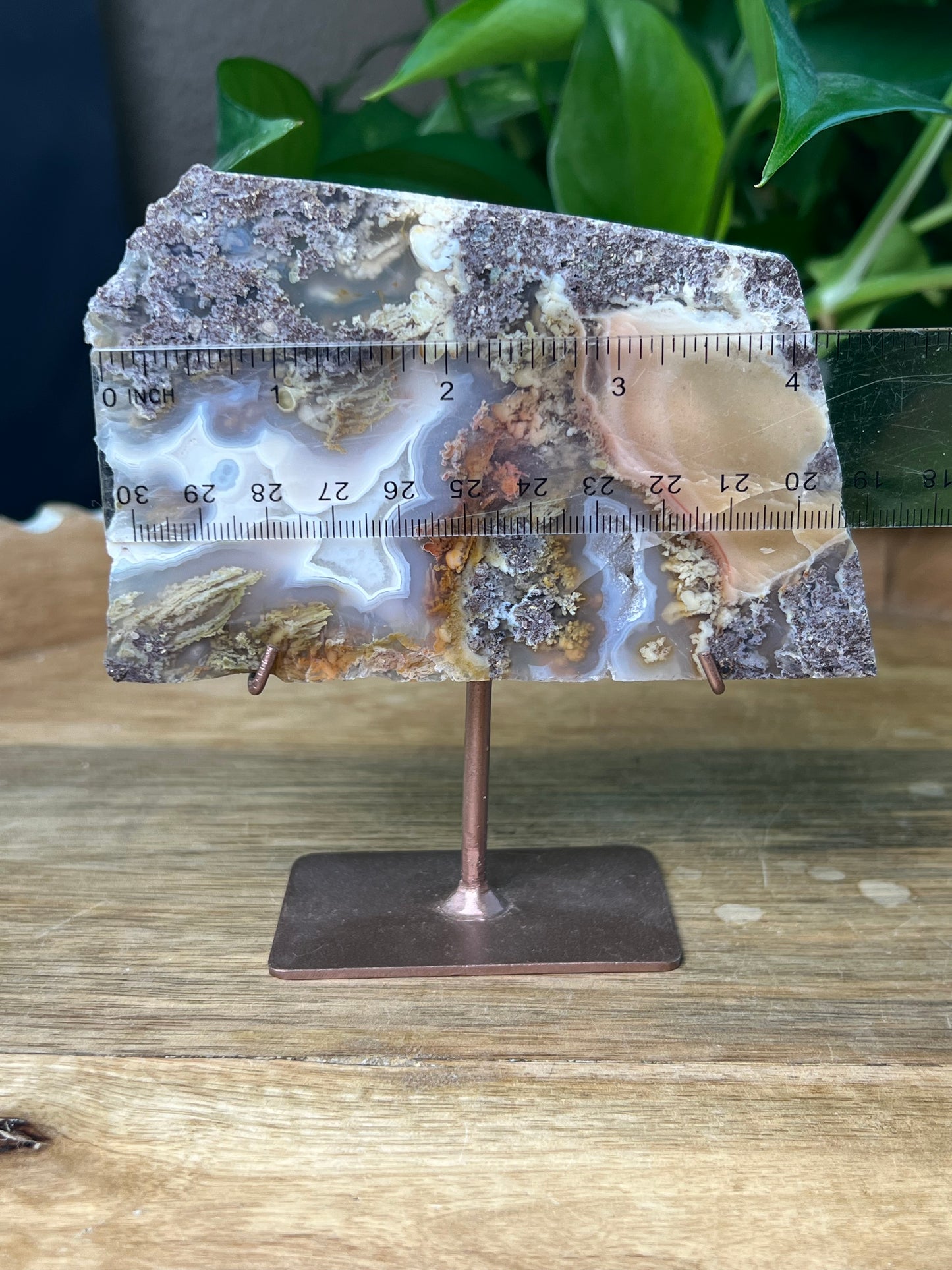 Scenic Moss Agate Slab