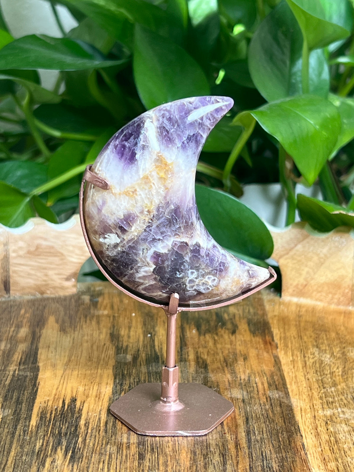 Indonesian Amethyst Puffy Moon: XB