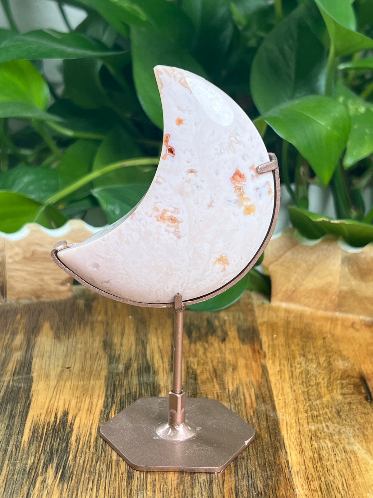Pink Carnelian Moon: NB