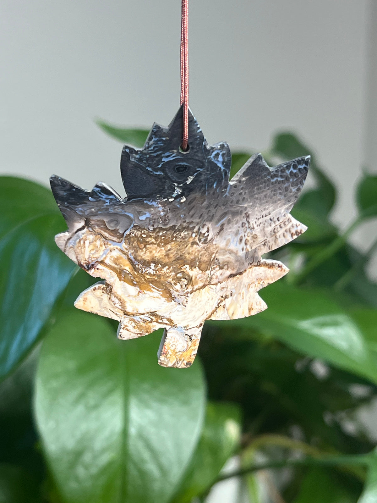 Palm Root Leaf Ornaments