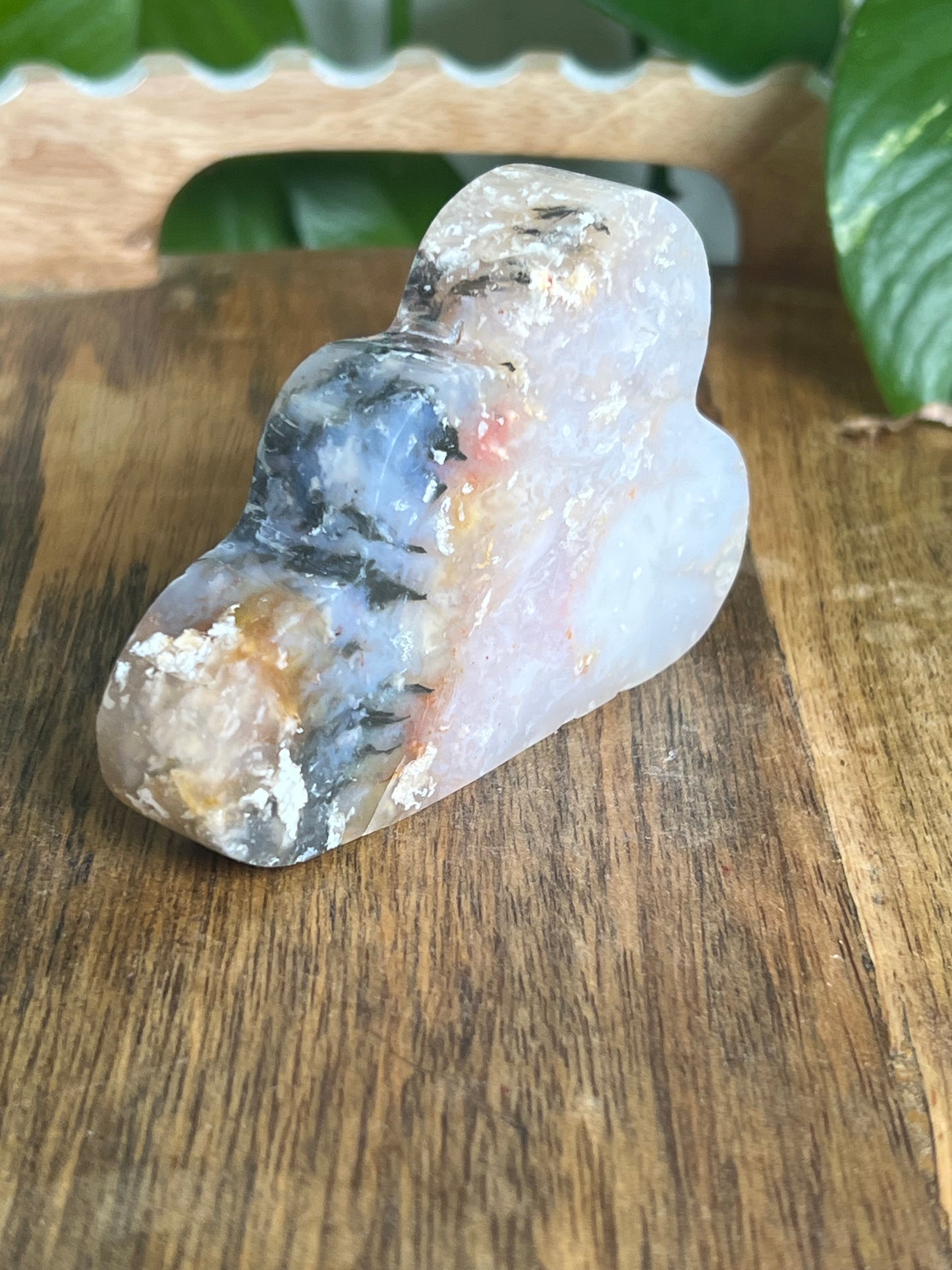 Rainbow Plume Agate Cloud PB