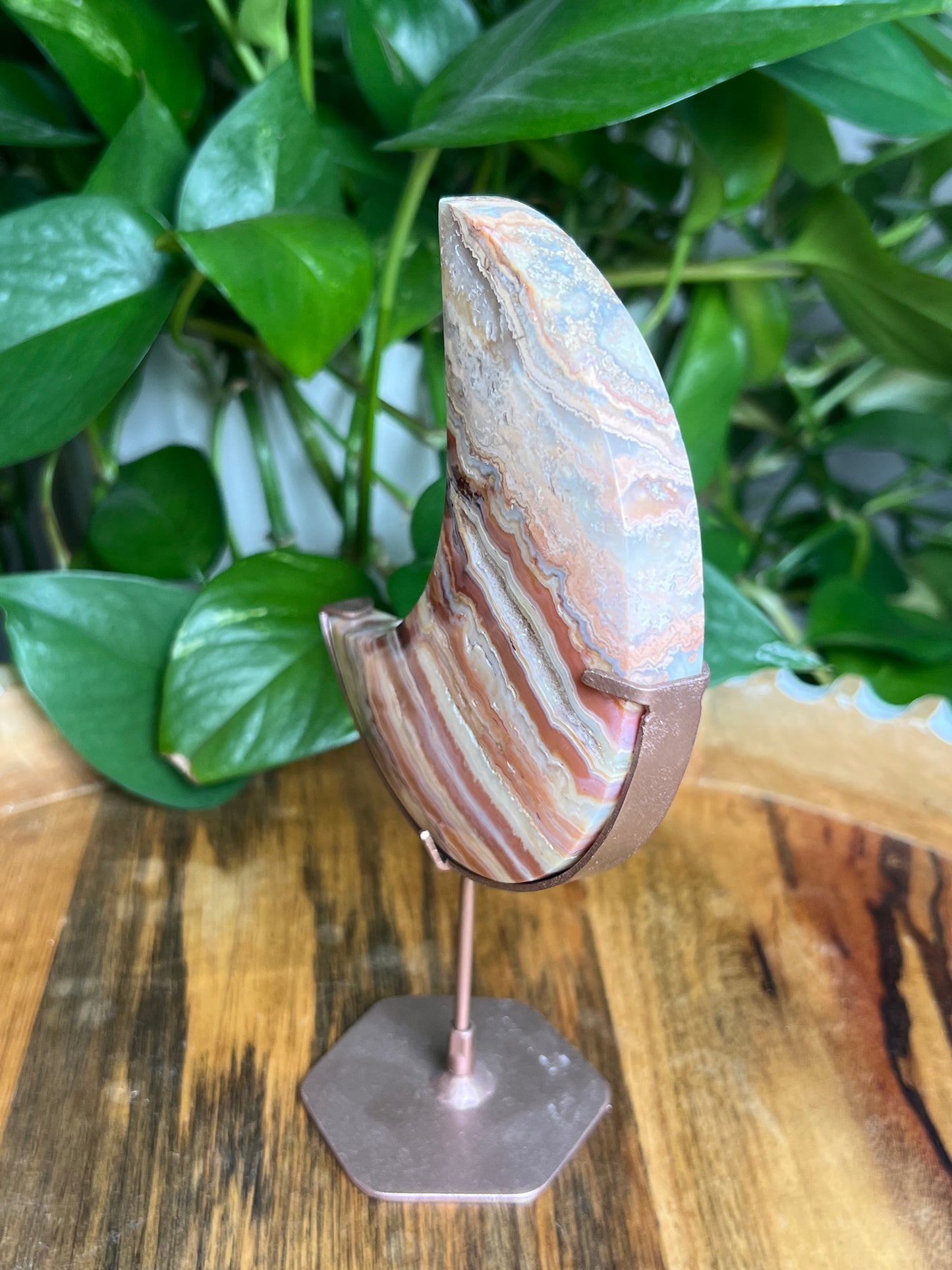 Crazy Lace Agate Moon: XV
