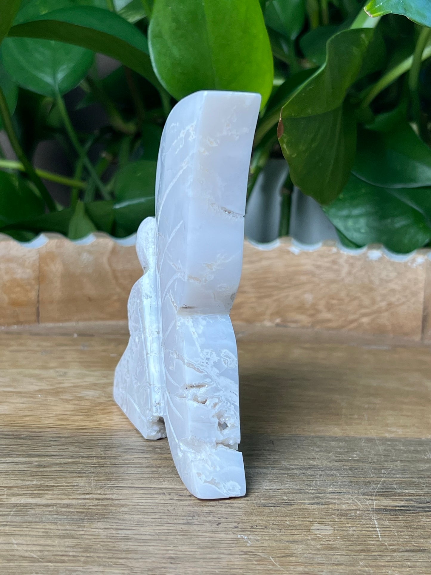 White Plume Agate Fairy