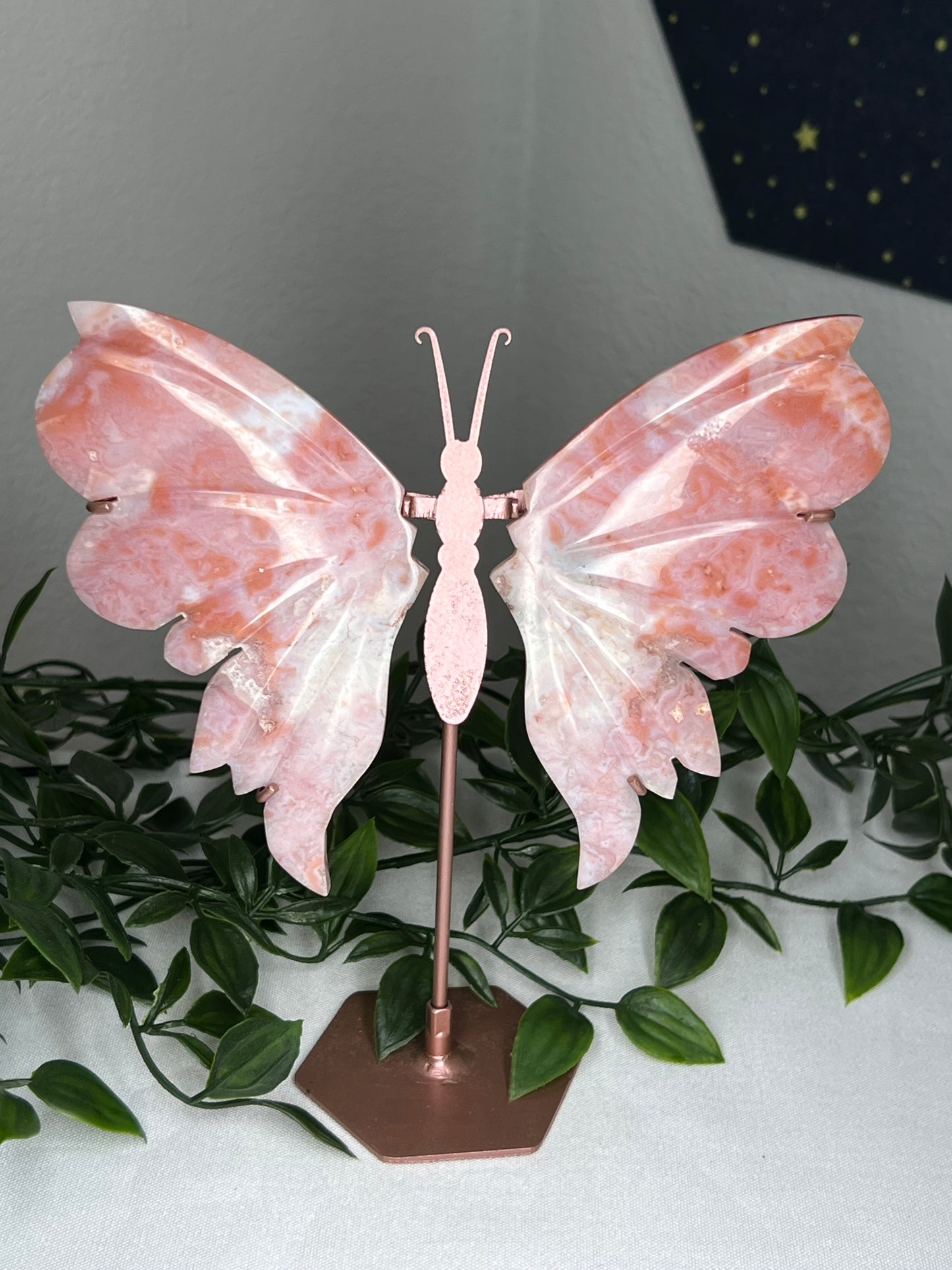 Pink Carnelian Wings