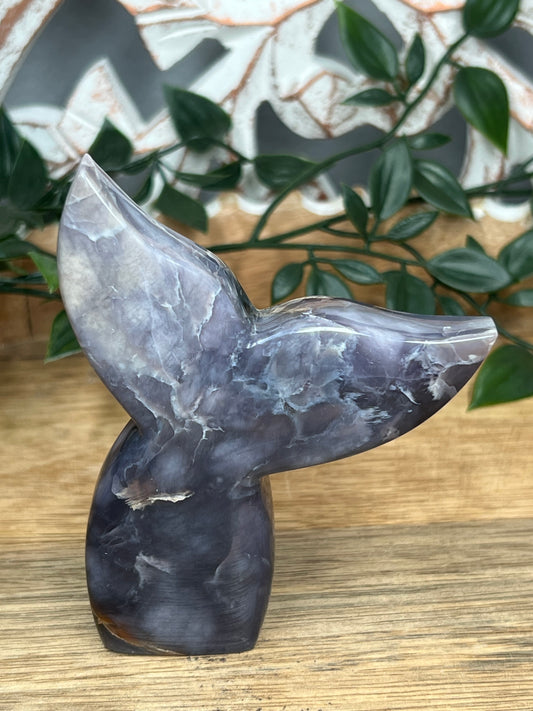 Purple Chalcedony Tail