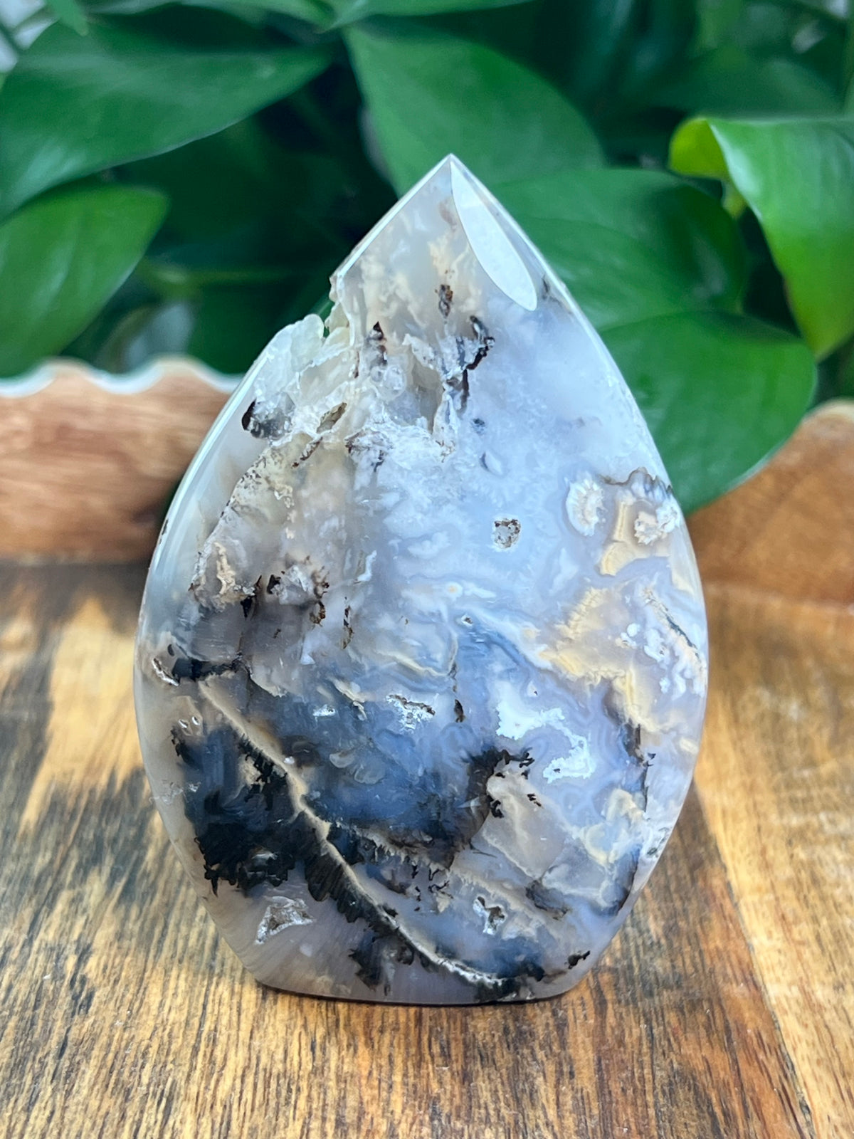 Dendritic Tiger Agate Flame: NA