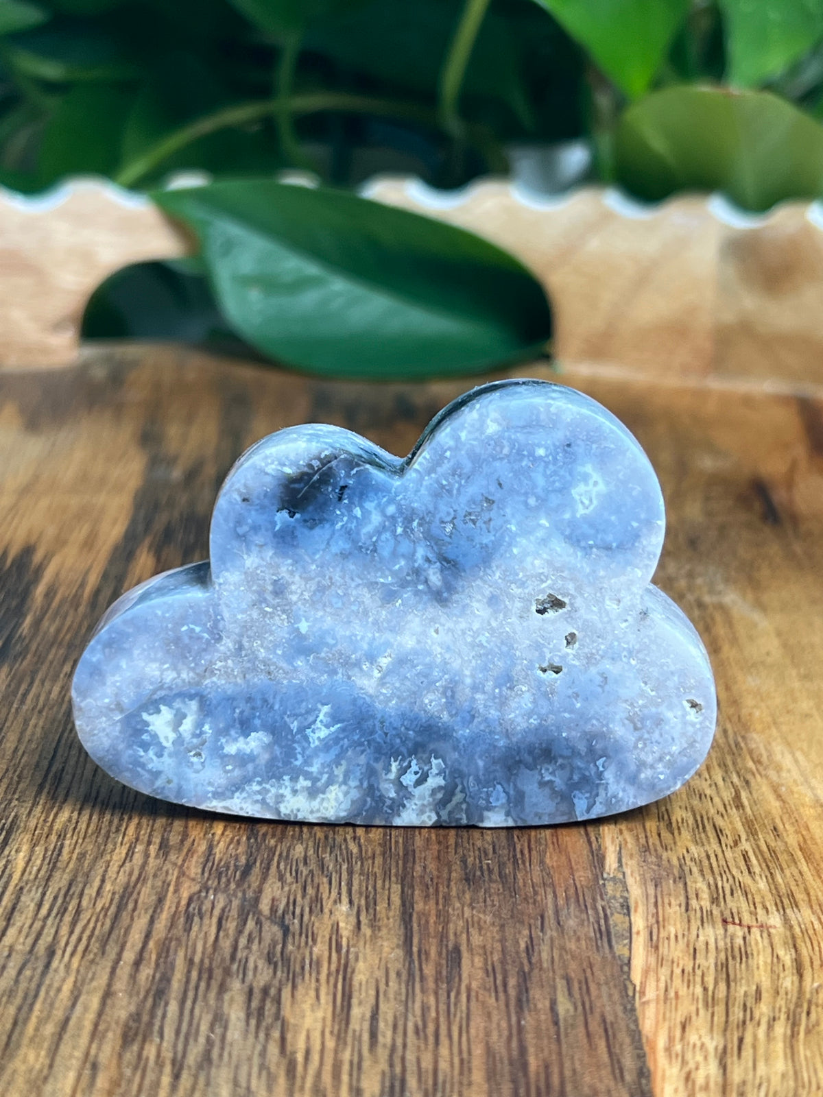 Blue Plume Agate Mini Cloud: PK