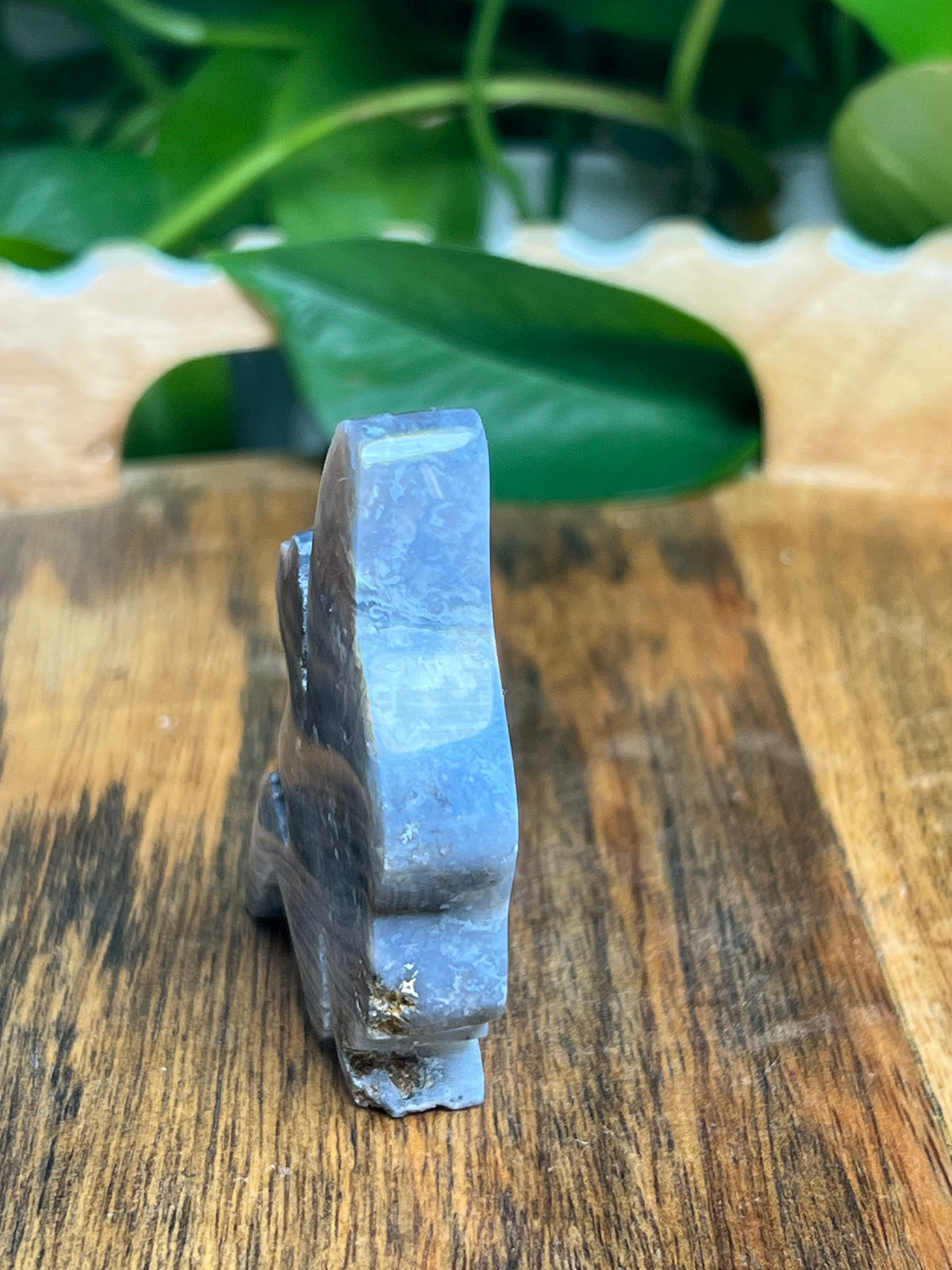 Blue Plume Agate Pixie Fairy: PA