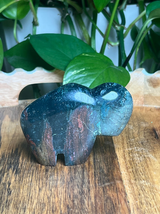 Blue Green Jasper Buffalo: DC