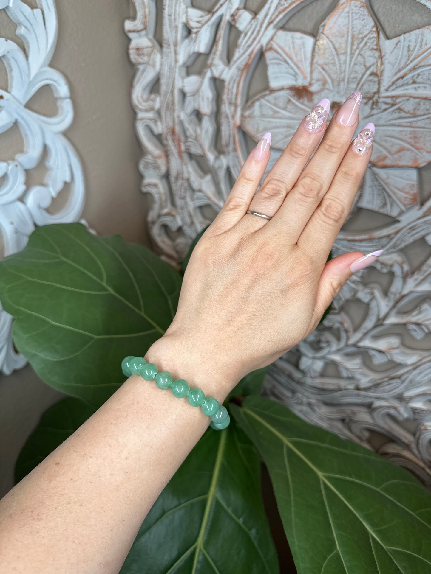Green Aventurine Beaded Bracelet