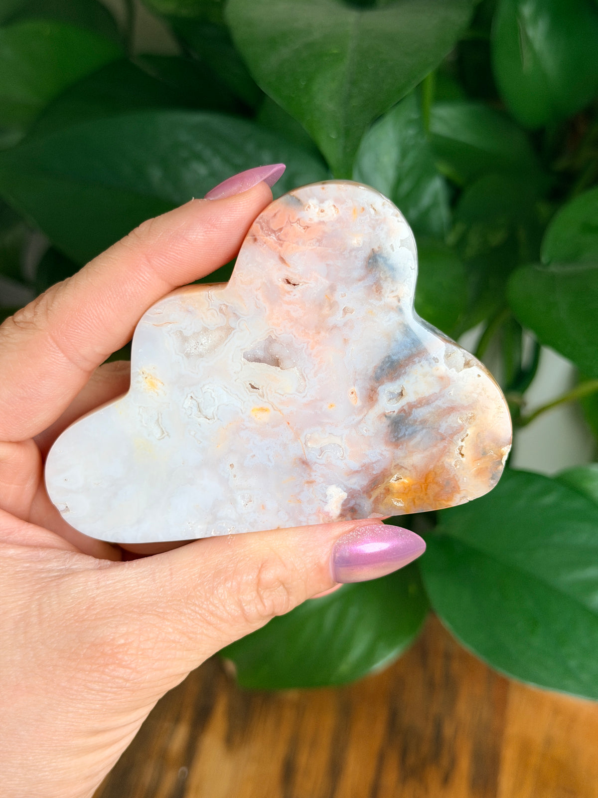Rainbow Plume Agate Cloud: AZ