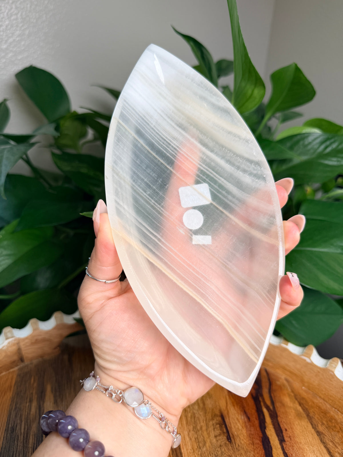 Mexican Calcite Leaf Bowls