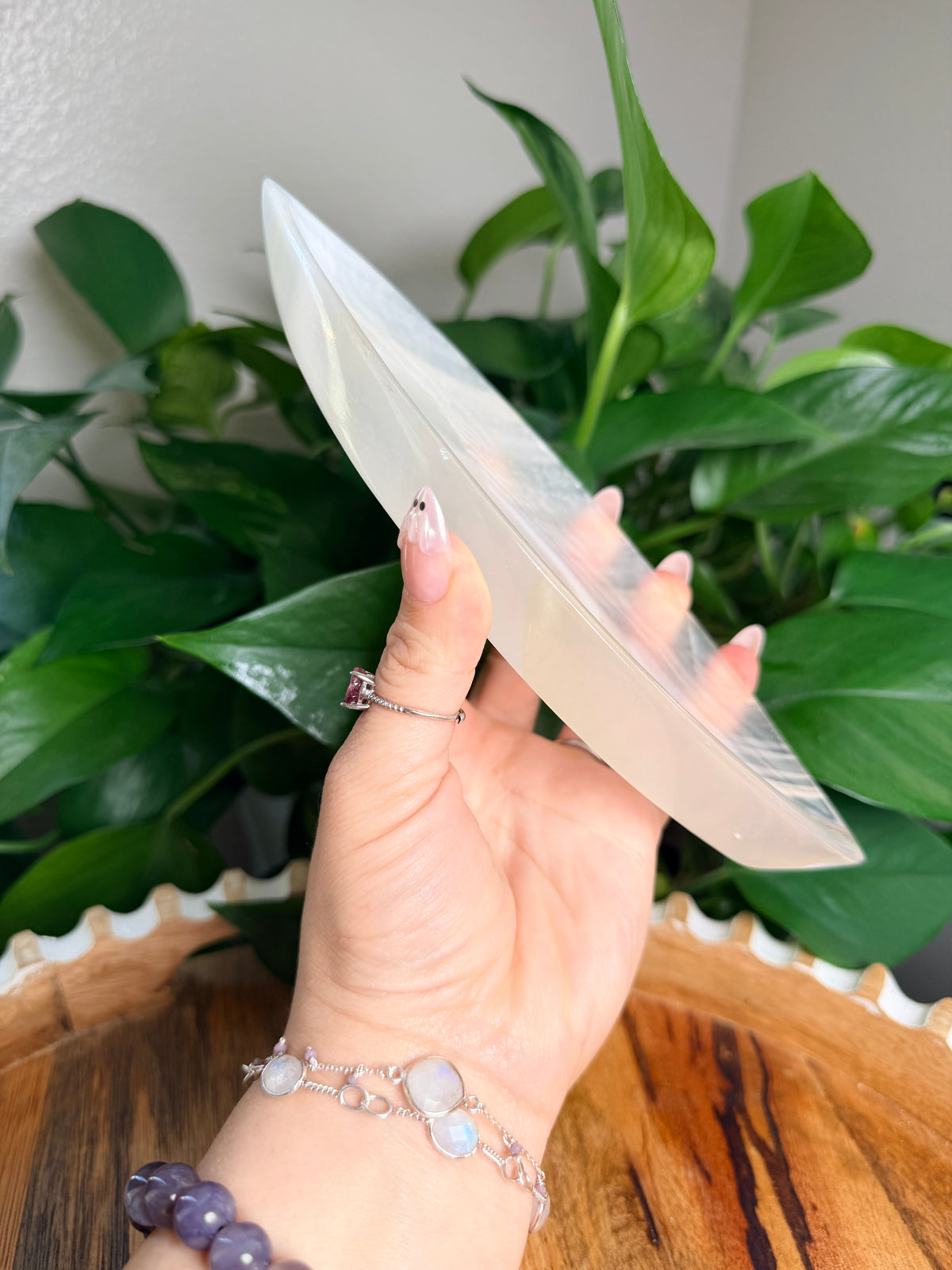 Mexican Calcite Leaf Bowls