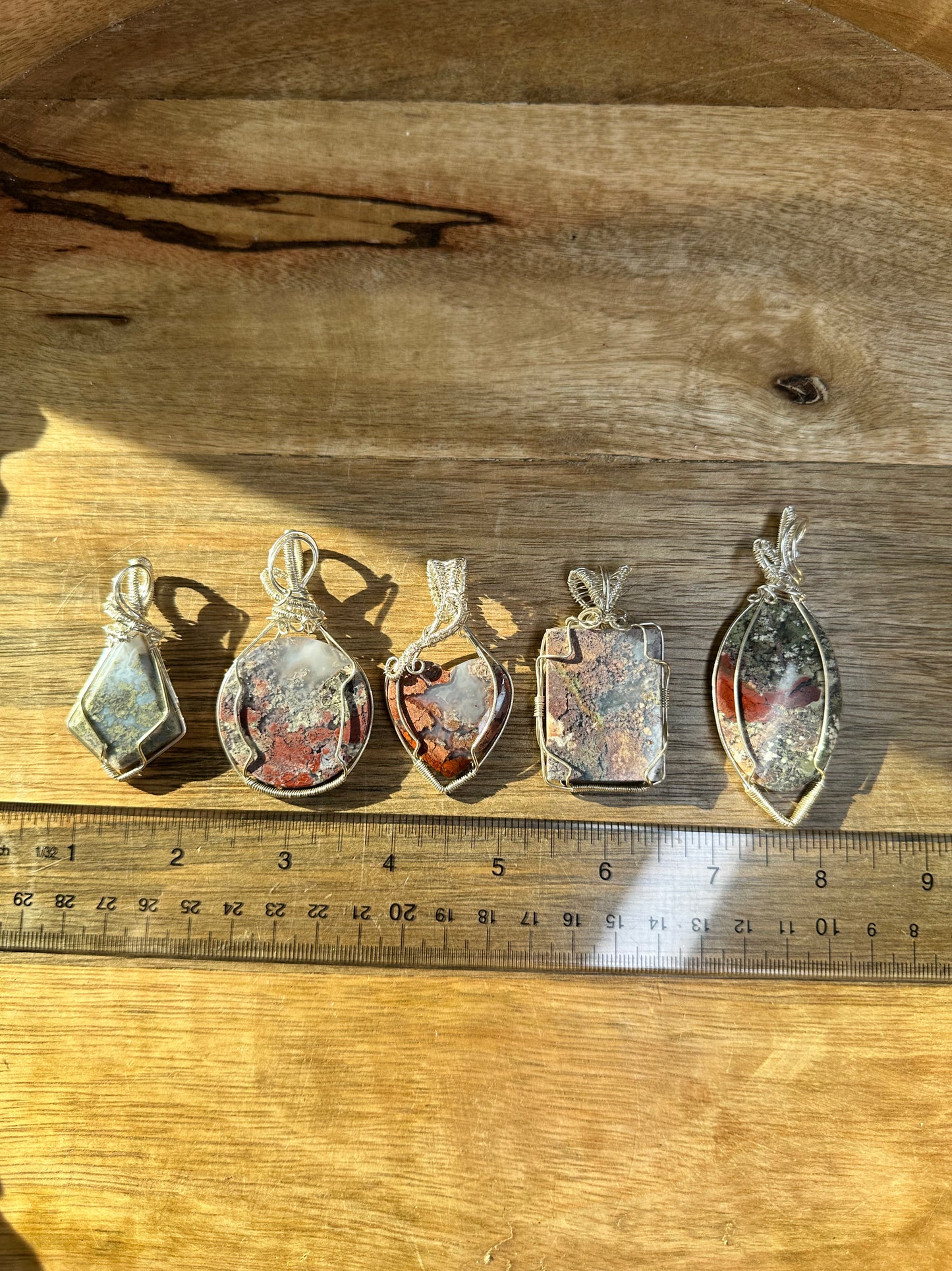 Scenic Moss Agate Necklaces