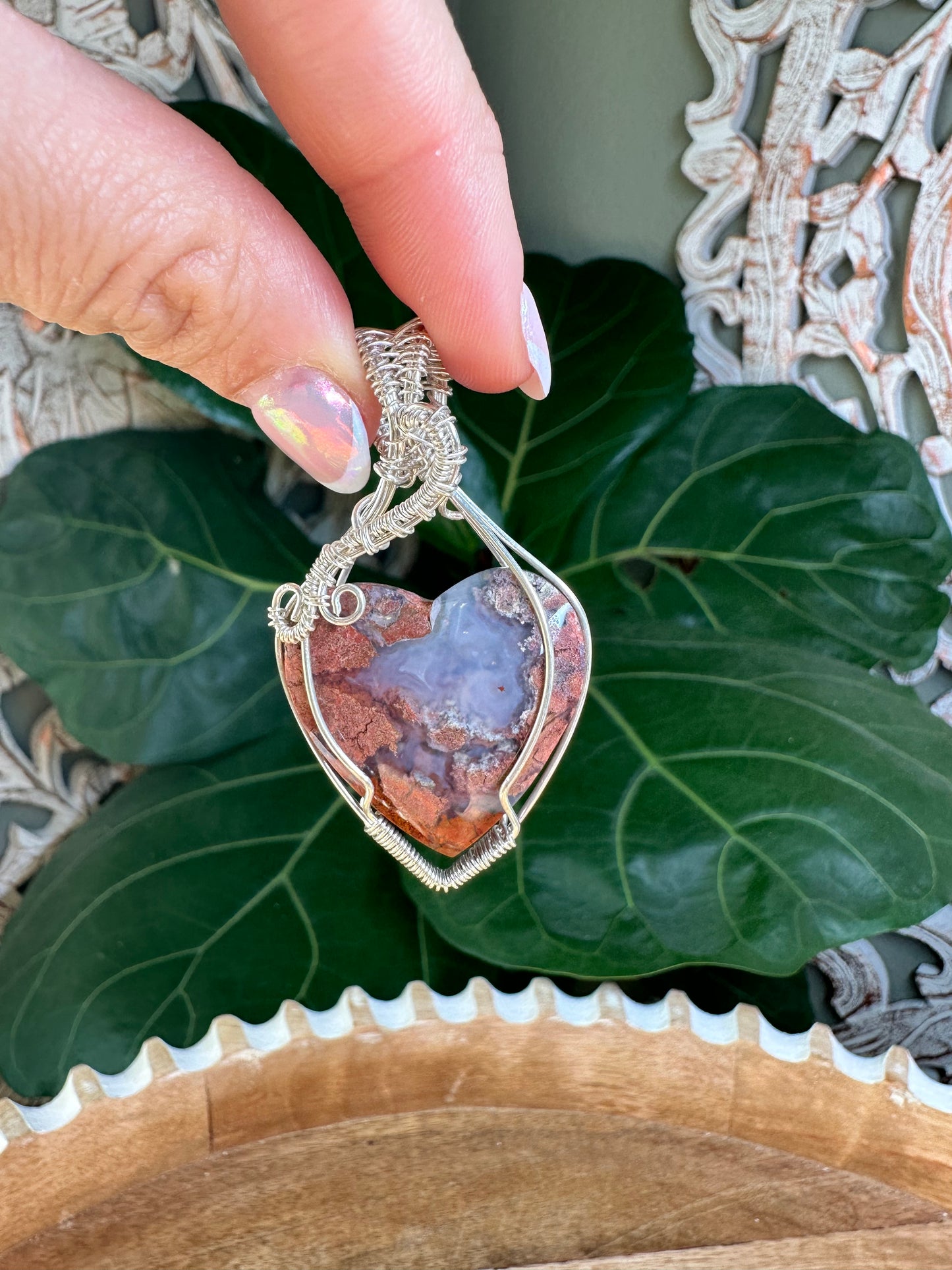 Scenic Moss Agate Necklaces