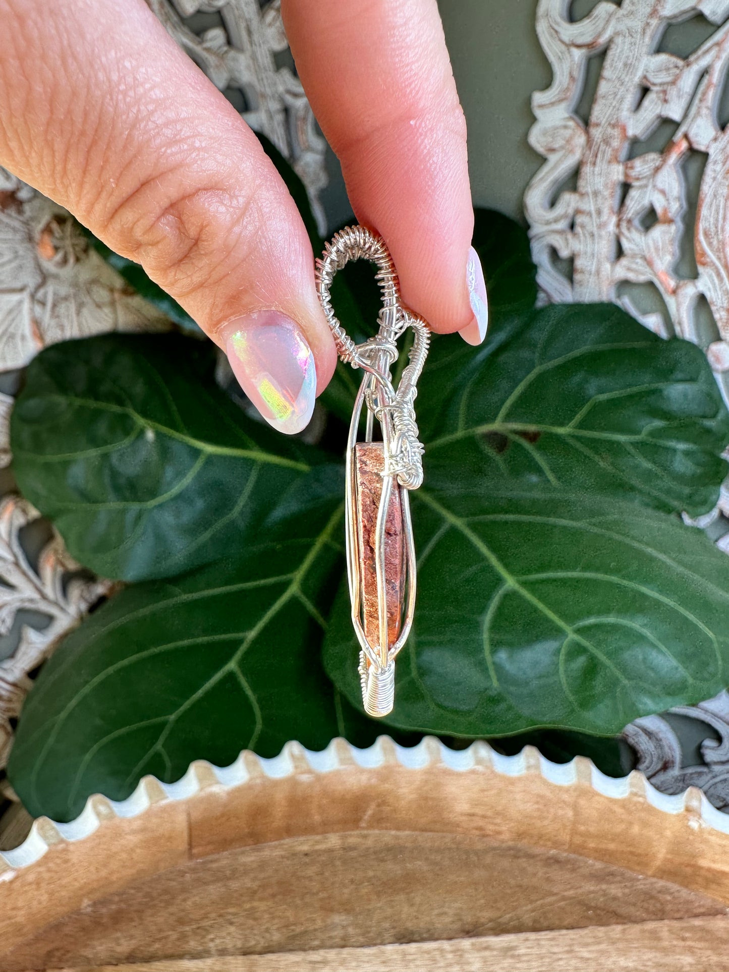 Scenic Moss Agate Necklaces