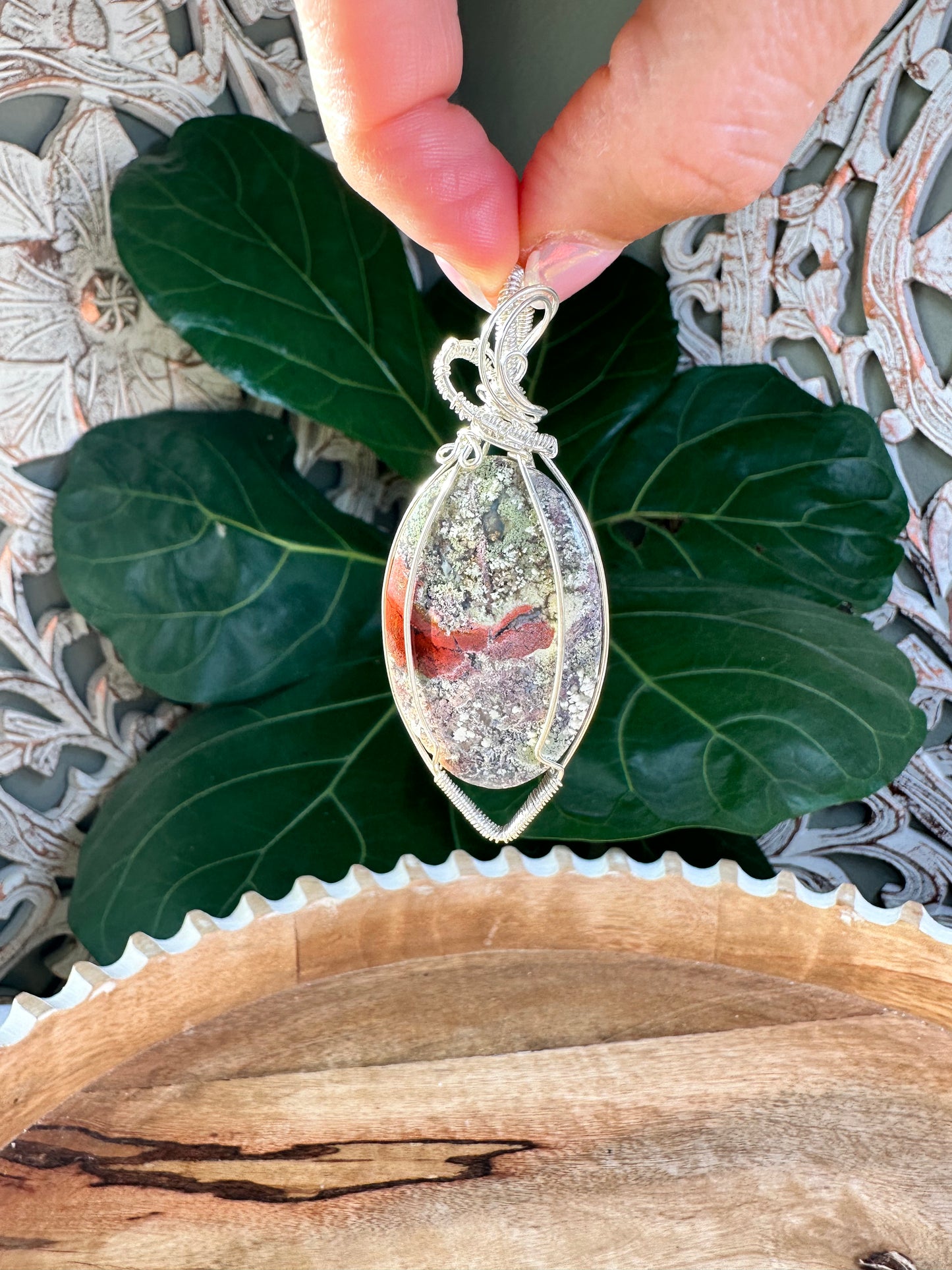 Scenic Moss Agate Necklaces