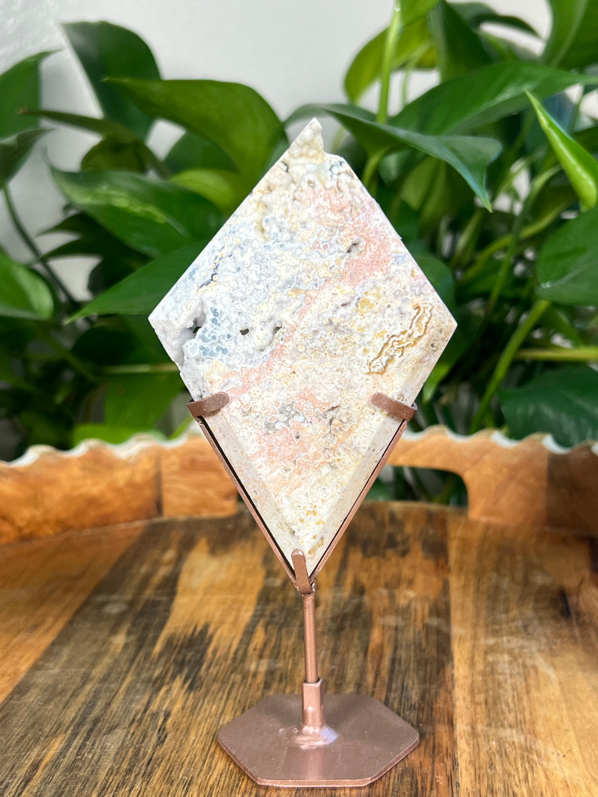Sea Jasper Diamond: BA
