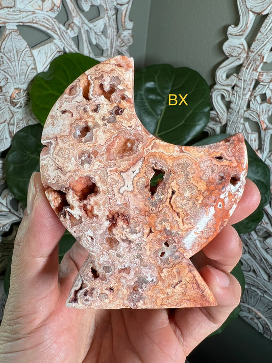 Crazy Lace Agate Moons