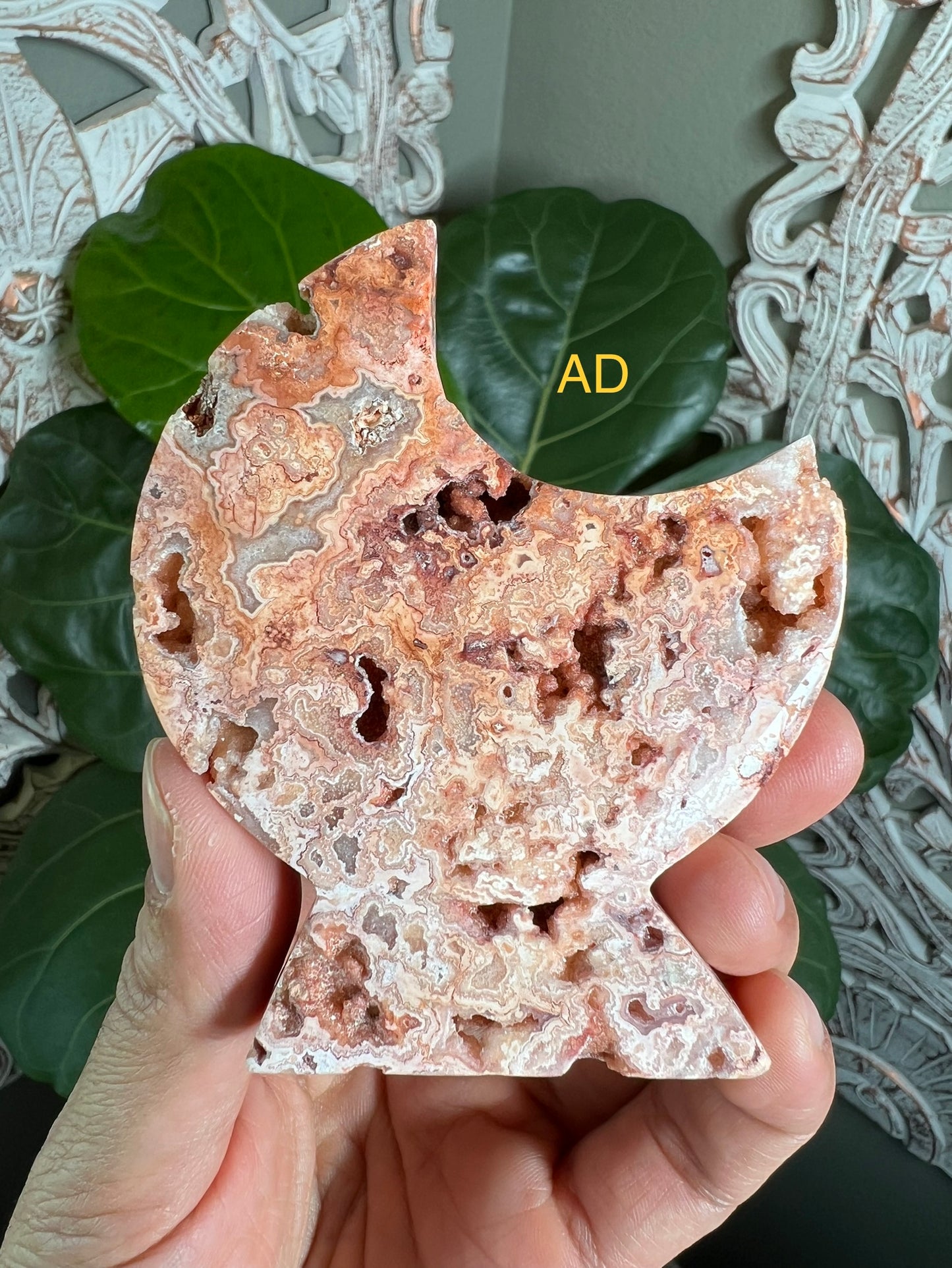 Crazy Lace Agate Moon