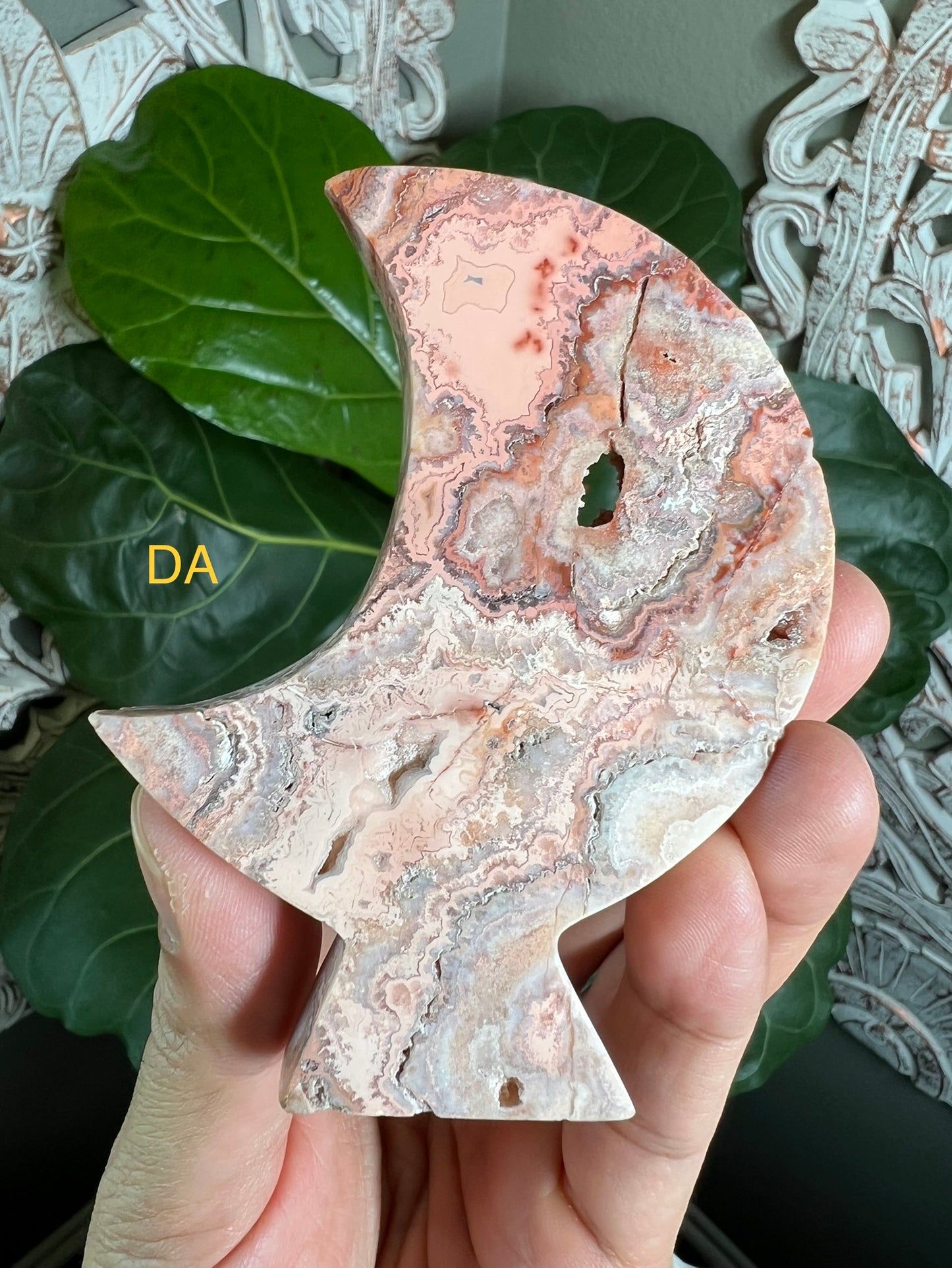 Crazy Lace Agate Moon