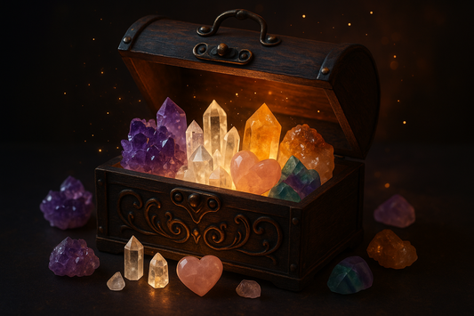 crystal mystery box