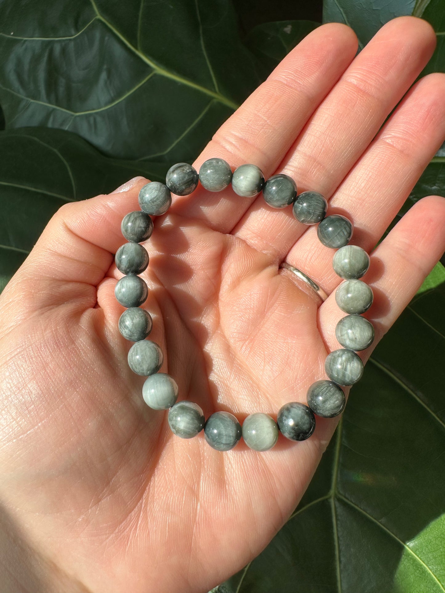 Eagle Eye Beaded Bracelet (8.5mm)
