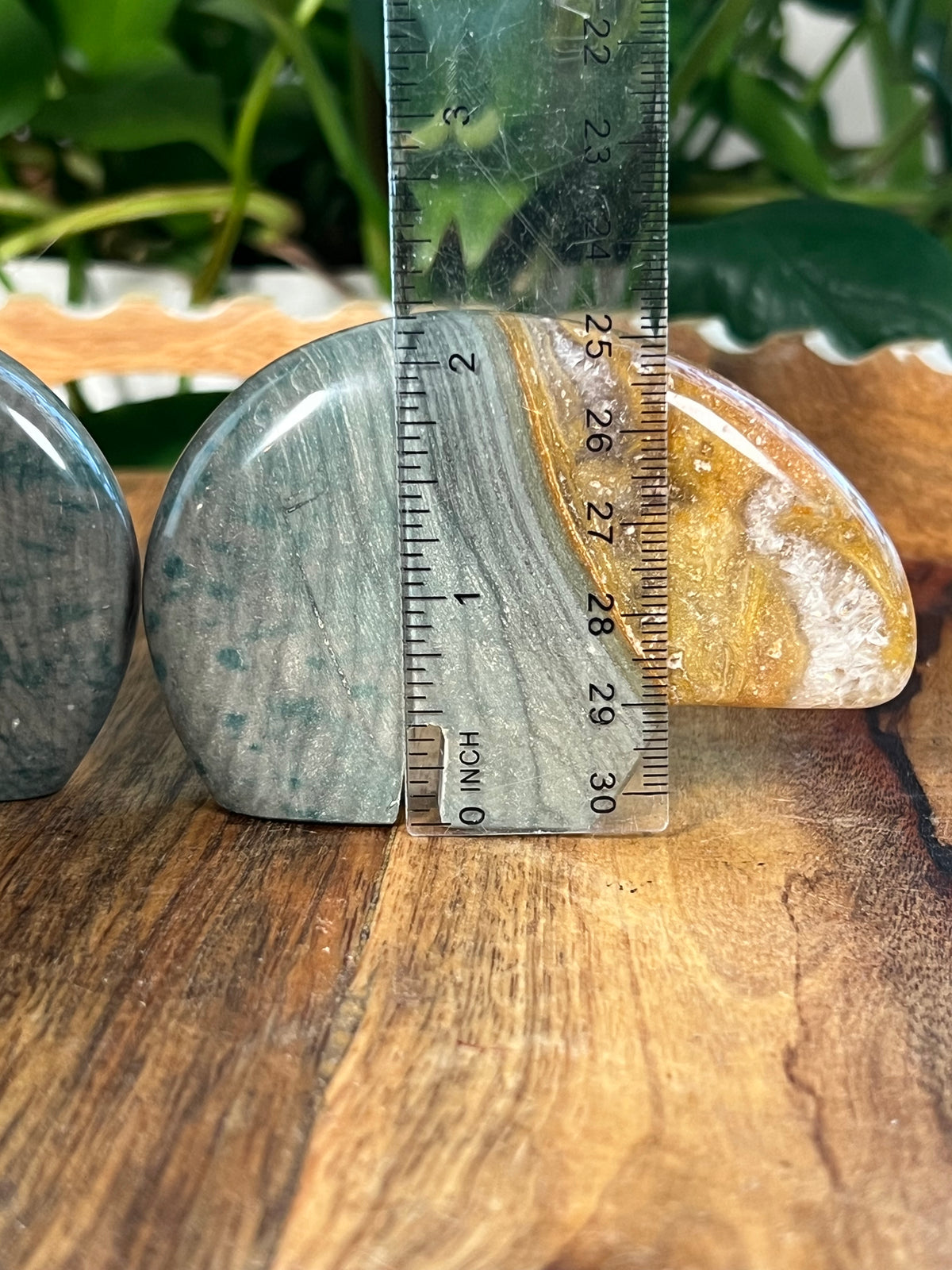 Blue Green Jasper Bears