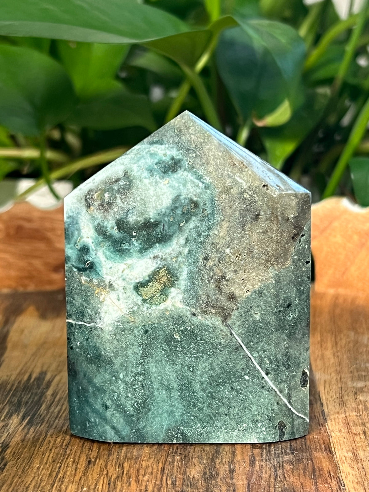 Blue Green Jasper Flat Towers