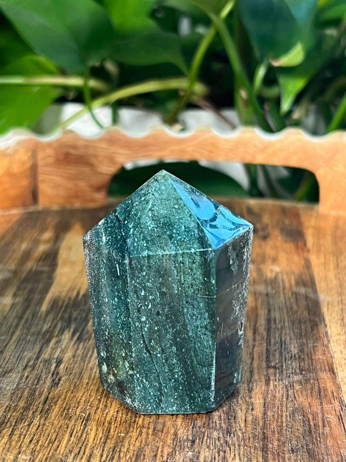 Blue Green Jasper Cupcake: SH